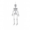 Esqueleto Purpurina Plateada 92 cm