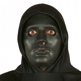 Zwart effen masker