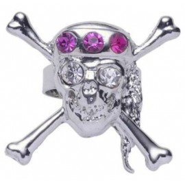 Anillo Calavera Strass