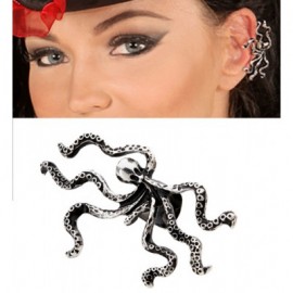 Pendientes A Clip Pulpo