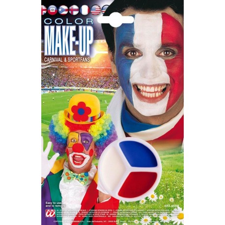 Maquillaje Tricolor Francia