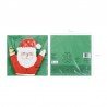 20 Servilletas Santa Claus 15 cm