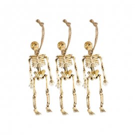 3 Hangende Skeletten 15 cm