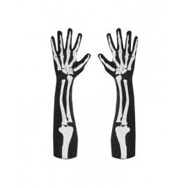 Guantes con Huesos Estampados Ambos Lados
