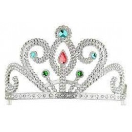 Tiara de Plata con Gemas Tiara de Plata con Gemas