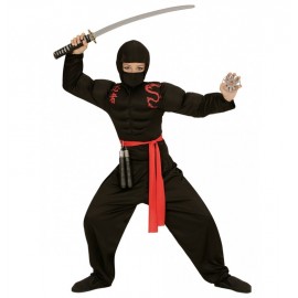 Disfraz de Super Ninja Musculoso Infantil
