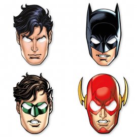 Justice League Maskers - 8 stuks