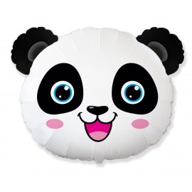 Panda Beer Hoofd Ballon - (53 x 65 cm)