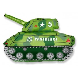 Militaire Tank Ballon - (80 x 65 cm)