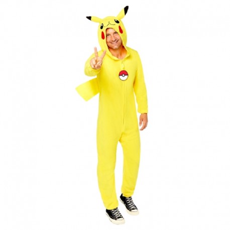 DISFRAZ POKEMON PIKACHU SUIT ADULT UNISEX