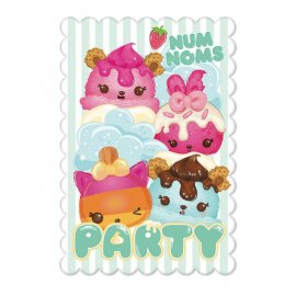 Num Noms Uitnodigingen - 8 stuks