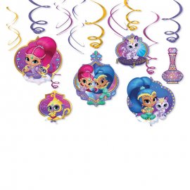 Shimmer en Shine Hangers - 6 stuks