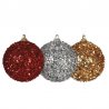4 Bolas de Escarcha 6 cm