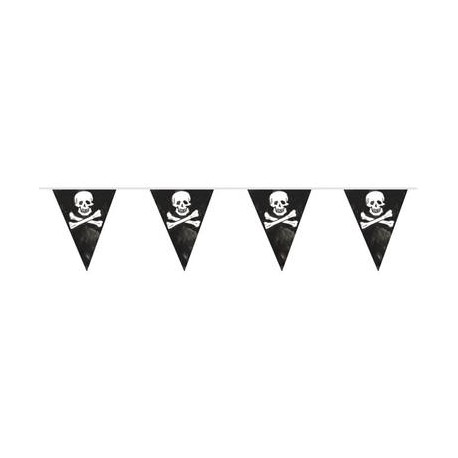 Banderín Calavera Pirata