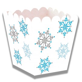 Sneeuwvlokken Klein Popcorn Bakje