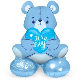Globo Oso Con Base 61 cm