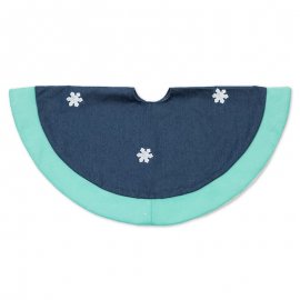 Cubre Pie de Árbol Azul 70 cm