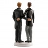 Figura Boda Gay Abrazados 20 Cm