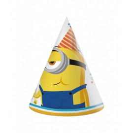 Minions Feestmuts - 6 stuks