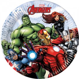 Avengers Bordjes - 8 stuks (20 cm)