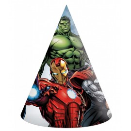 Avengers Feesthoedjes - 6 stuks