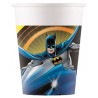 8 Vasos Batman de Papel 200 ml
