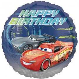 Cars 3 Verjaardag Folieballon