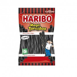 Haribo Gedraaide Zwarte Drop