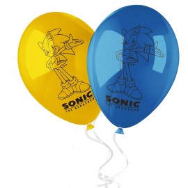 Sonic Latex Ballonnen - 8 Stuk
