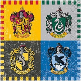 Harry Potter Hogwarts Servetten - 16 stuks (25 cm)