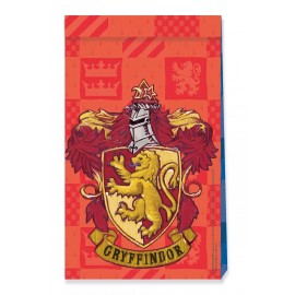 Harry Potter papieren zakjes - 4 stuks (16 x 23 cm)