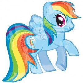 My Little Pony Rainbow Dash Ballon - (80 cm)