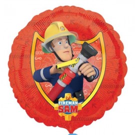 Brandweerman Sam Folieballon - (43 cm)