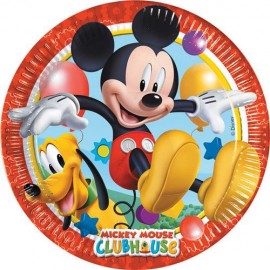Mickey Mouse Borden - 8 stuks (23 cm)