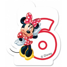 Minnie Mouse Kaars 6 Jaar online kopen