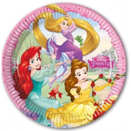 Disney Prinses Dream Bordjes - 8 stuks (23 cm)