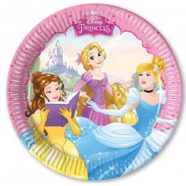 Disney Prinses Dream Bordjes - 8 stuks (20 cm)