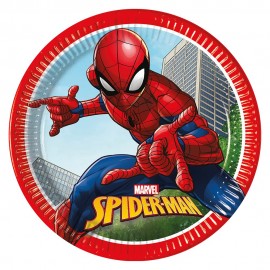 Spiderman Borden - 8 stuks (23 cm)