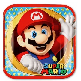 Super Mario Borden - 8 stuks (23 cm)