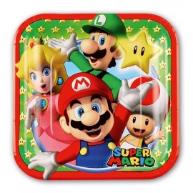 Super Mario Wegwerpborden