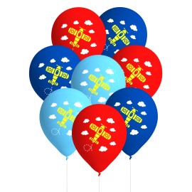 8 Globos Avionetas