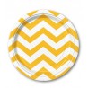 8 ronde borden diverse kleuren 18 cm