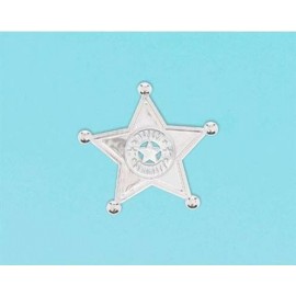 Western Sheriff Badges - 8 stuks