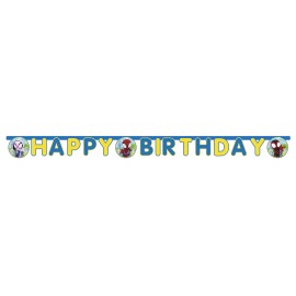 Guirnalda Spidey Happy Birthday 2m