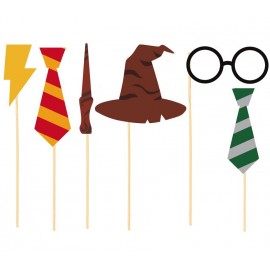 6 Accesorios Photocall Harry Potter