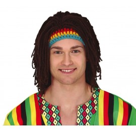 Peluca Rasta De Lana