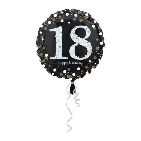 Ballon 18 jaar Verjaardag 43 cm 