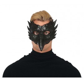Halfmasker Zwarte Uil