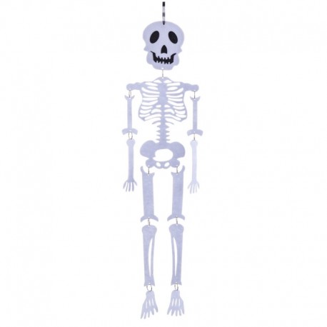 Esqueleto Poliester Blanco 22 X 90 Cm