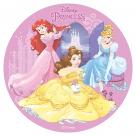 Disney Prinsessen Taartprint (20 cm)